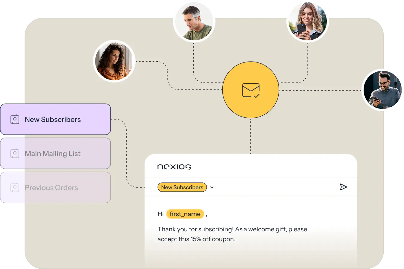 Email feature illustration