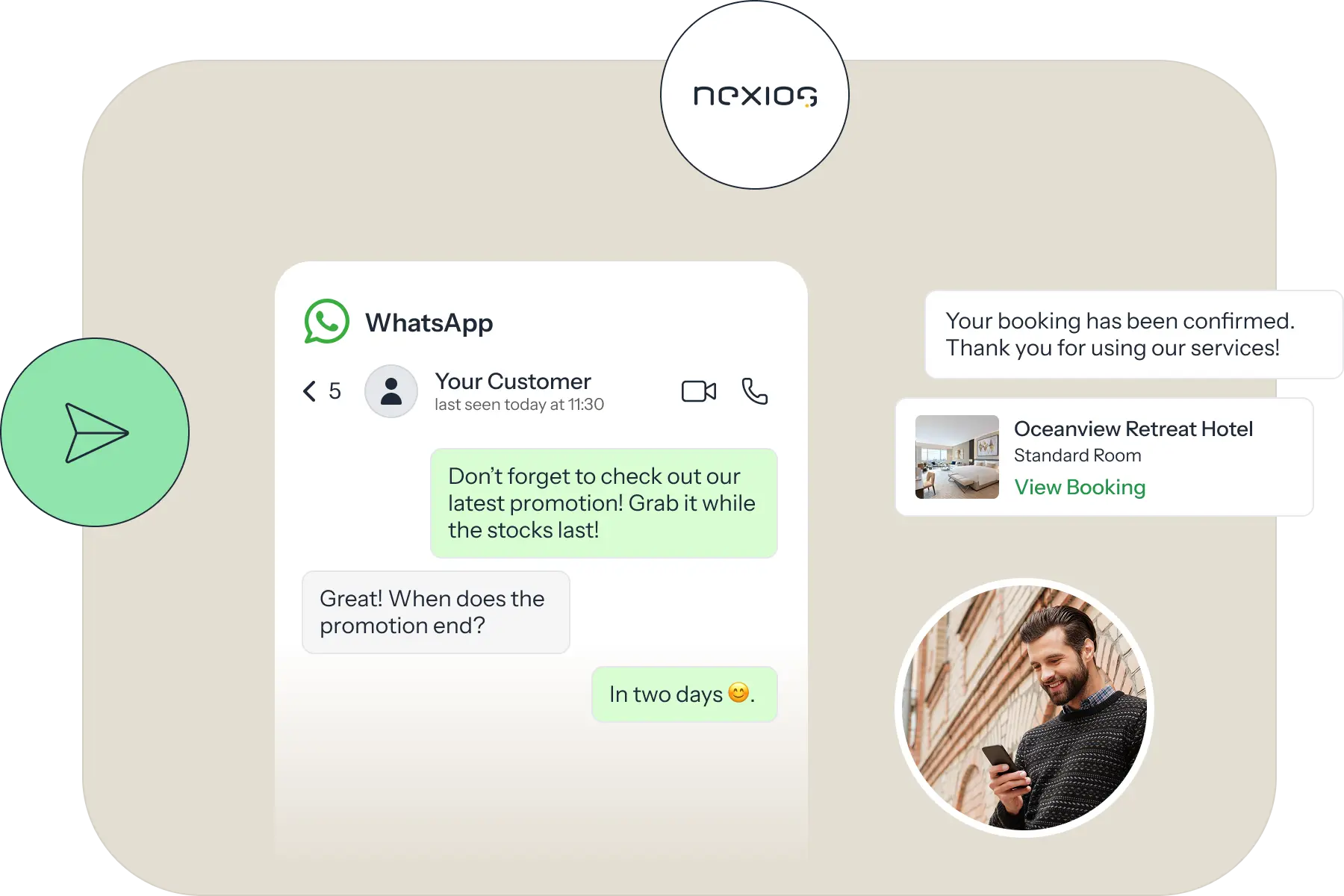 WhatsApp feature illustration